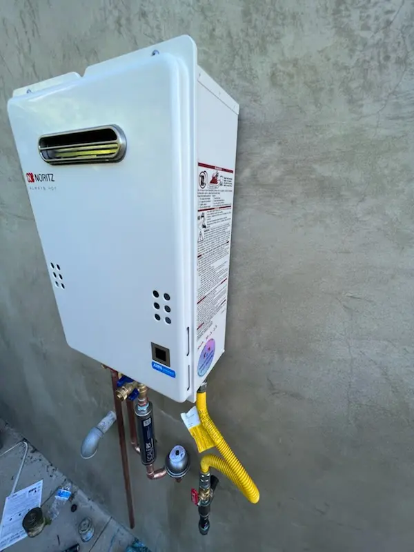 Tankless water heater installation for Chili homes